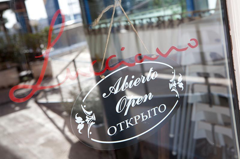 restaurantes en Finestrat italiano