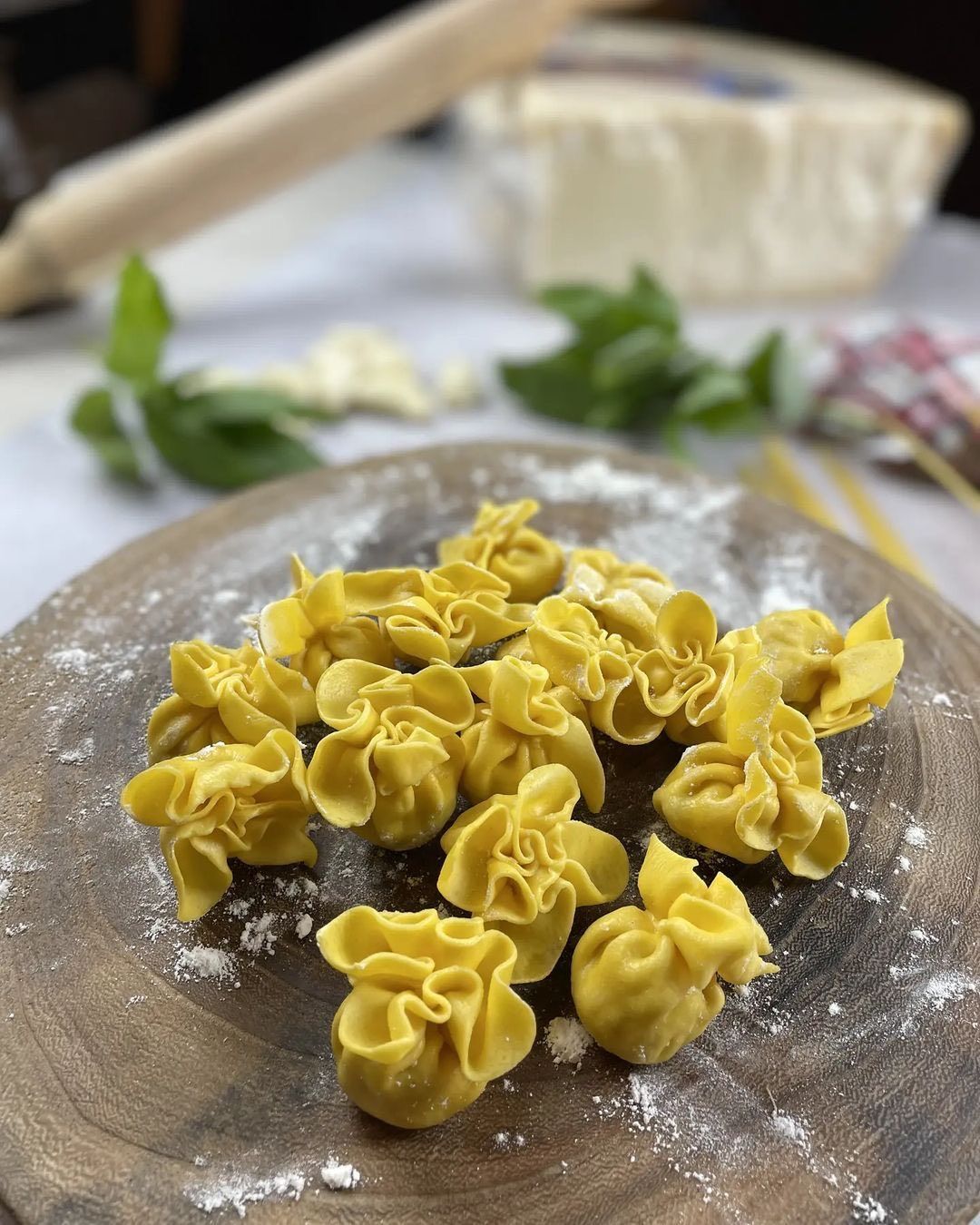 Raviolis rellenos